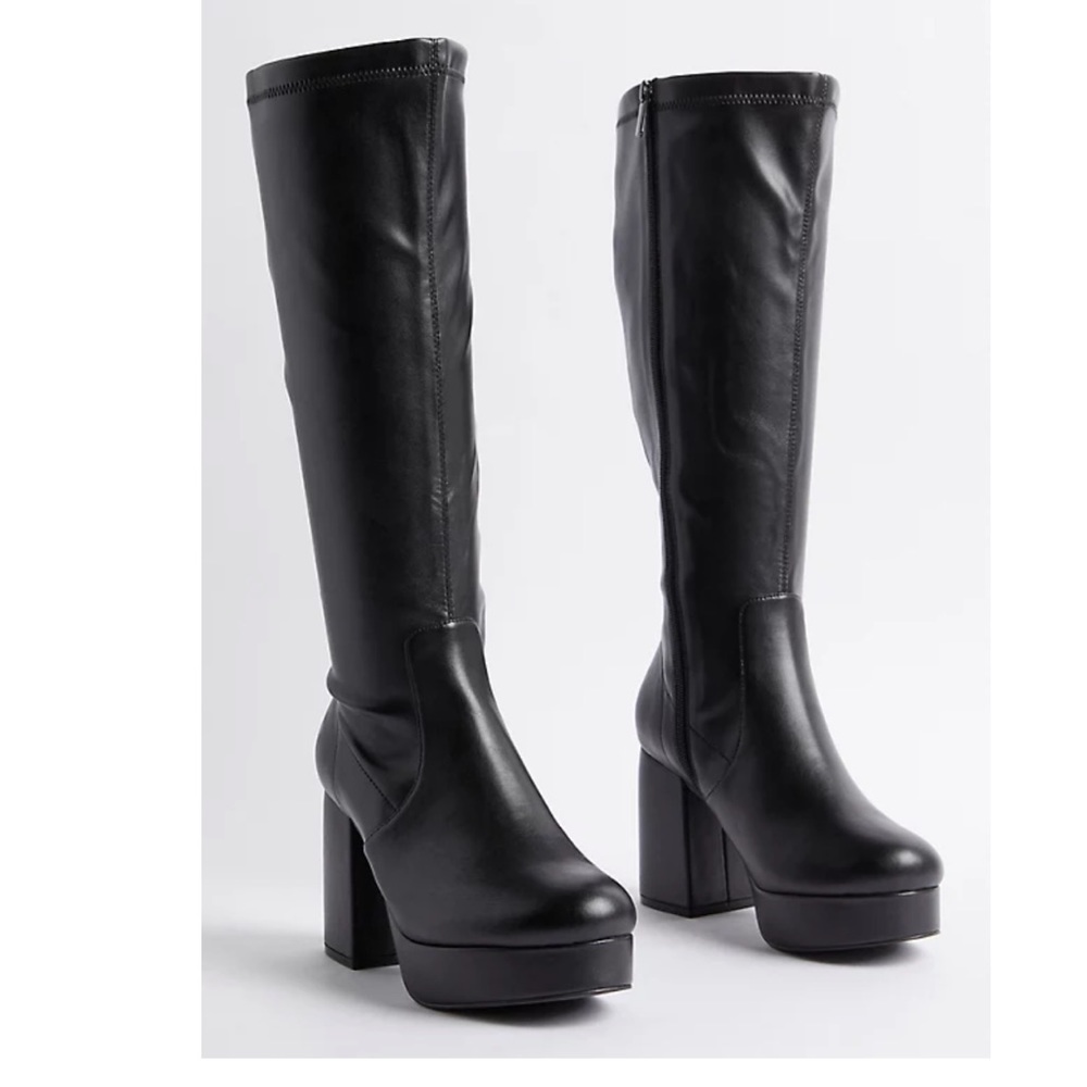 Extra Wide Platform Boots